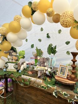 Safari Party Baby Decoration
