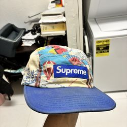 Supreme Balloon Lodge Camp Cap Blue FW2008 Authentic VERY RARE