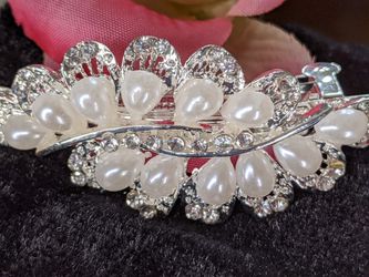 Silver Hair Clip