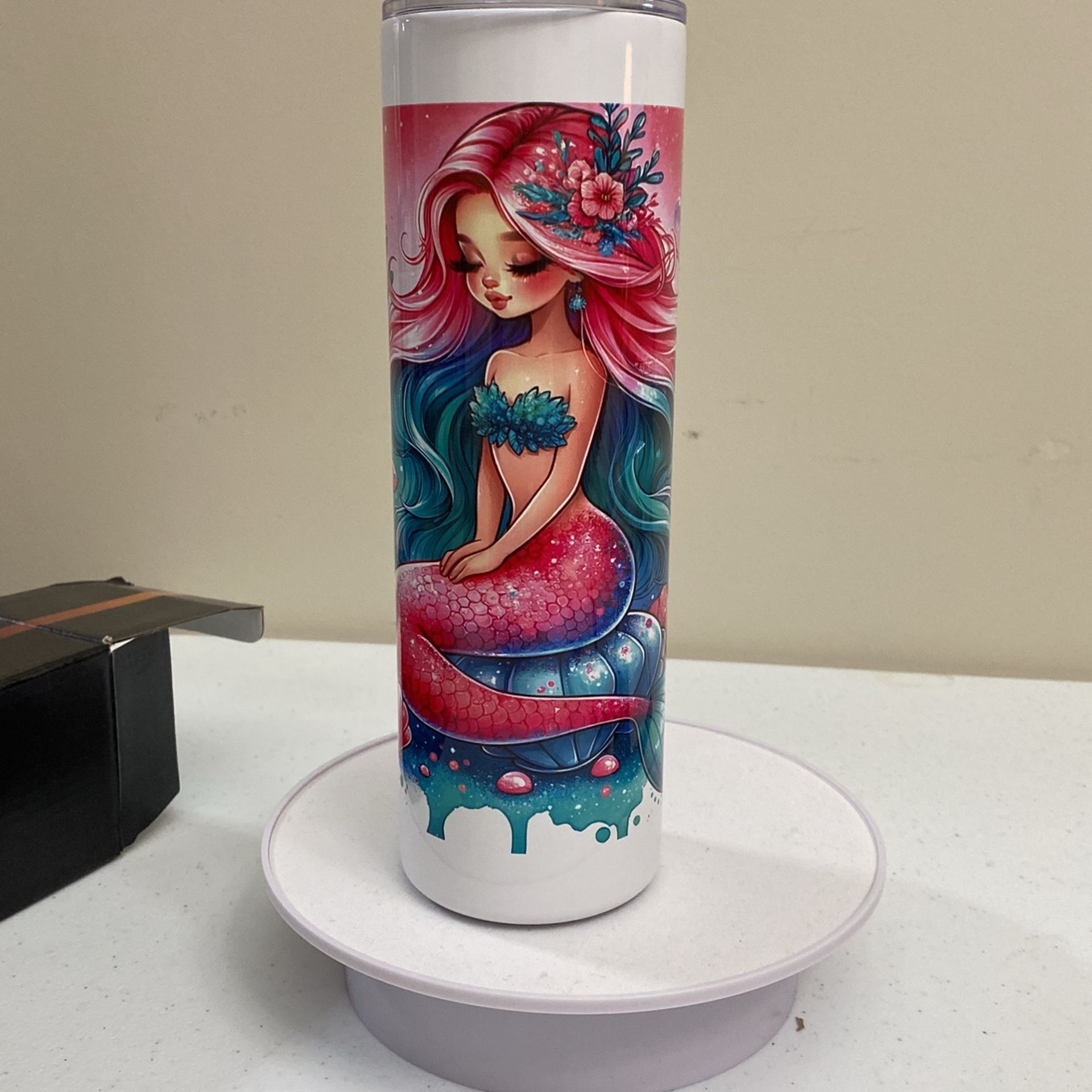 30oz Mermaid Skinny Tumbler, NEW, (Item (T-218)