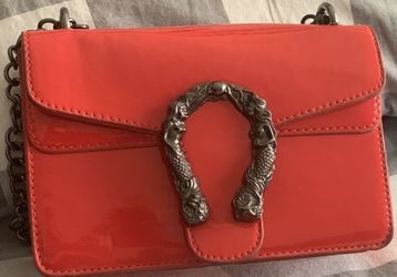 Designer red bag