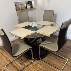 Beautiful Glass Dining Table - $150