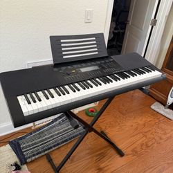 🎹 Casio WK-245 76-Key Keyboard + Stand  $100 Firm 