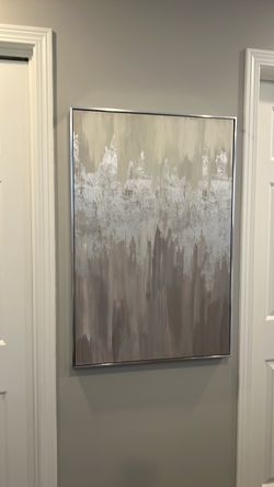 Abstract canvas art print
