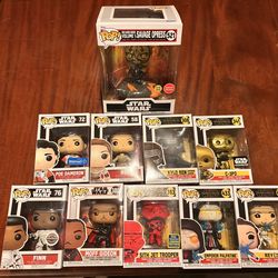 Star Wars Funko Pop Lot