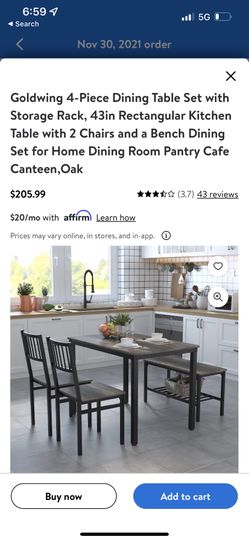 New In Box Dinning Table Set