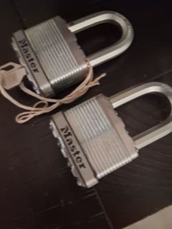 Master Lock Padlocks – Set of 2