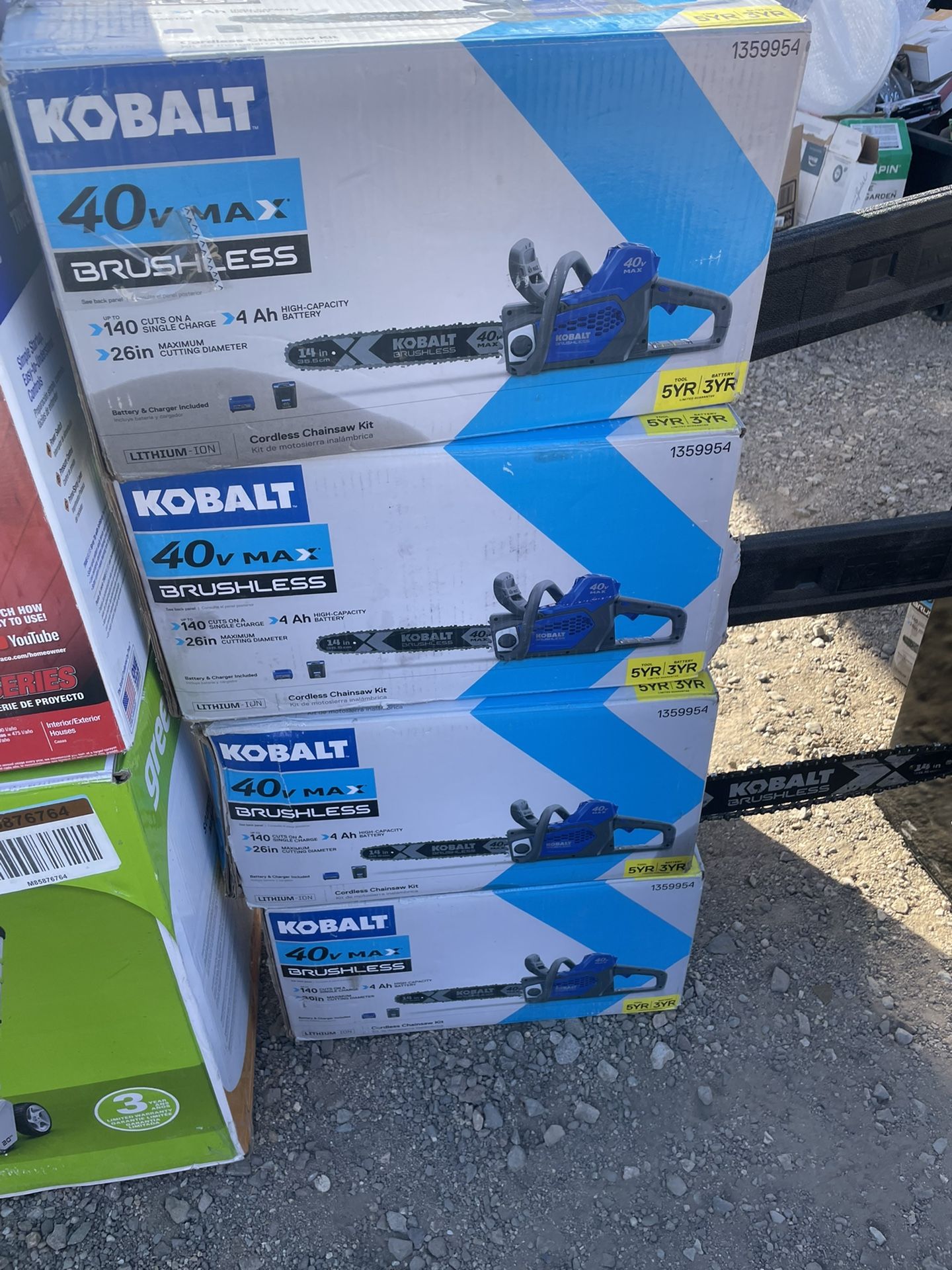 Kobalt Cordless Chainsaw Kit