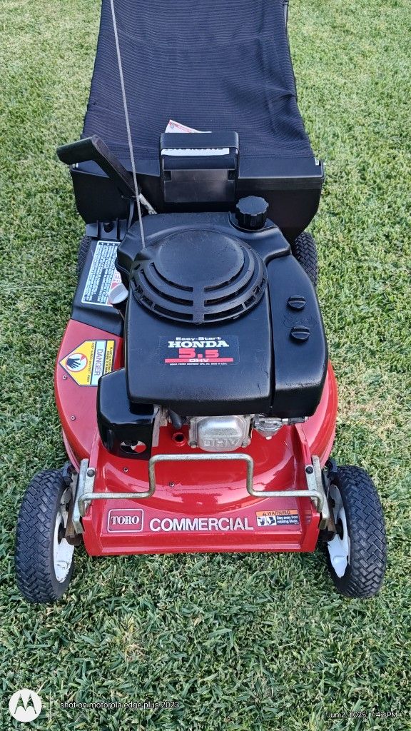 Toro Commercial Honda Lawn mower 