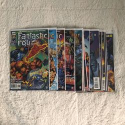 Fantastic Four Vol. 2 Full Series Run 13 Issues