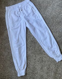 White Joggers