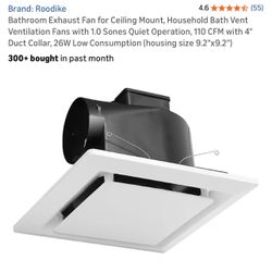 Bathroom Exhaust Fan (Brand new)