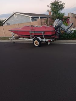16 ft boston whaler boat excellent condition