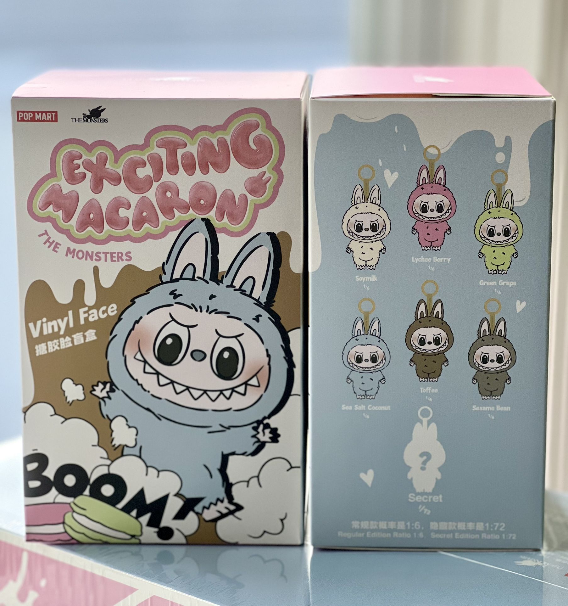 *Authentic* POP MART Labubu Exciting Macaron Plush Vinyl Face Blind Box
