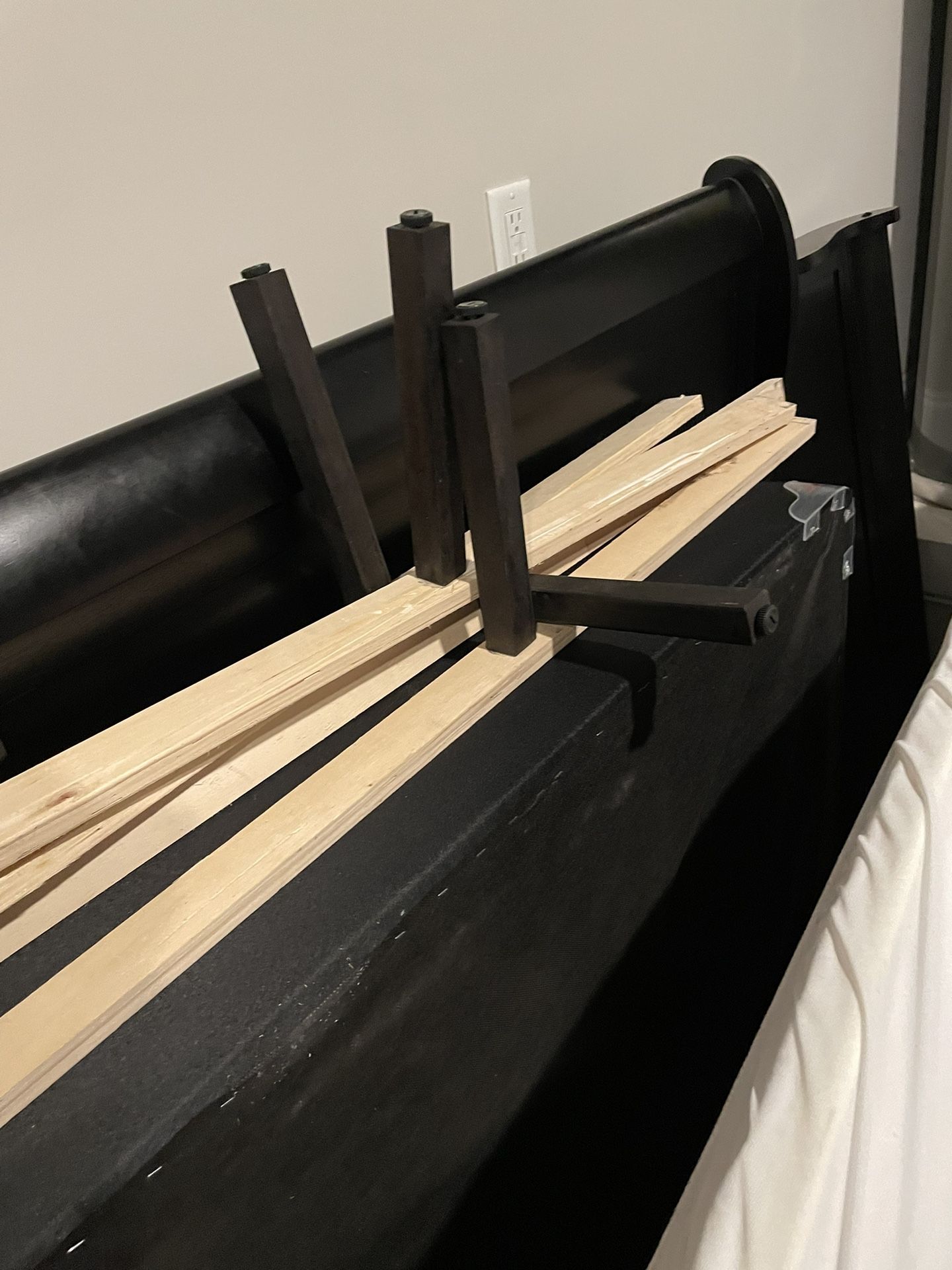 Free Black Twin Bed and Box Spring