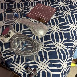 Brand New Rainfall + Handheld Shower Head Combo (Full Kit, Never Used)