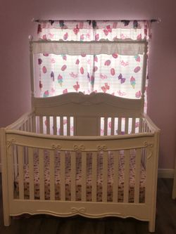Disney princess convertible crib
