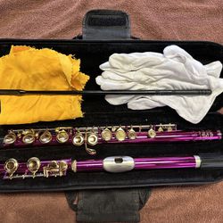 Glory Purple Flute w/Accessories