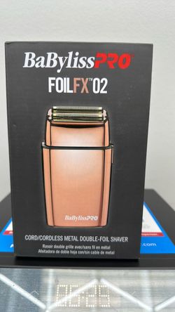 BaBylissPRO FoilFX02 Cord/Cordless Metal Double-Foil Shaver