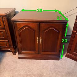 Cherry 2 Door Cabinet