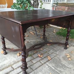 Genuine Antique Folding Table
