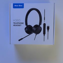 Office Headphones Open Box+ Wireless Mouse