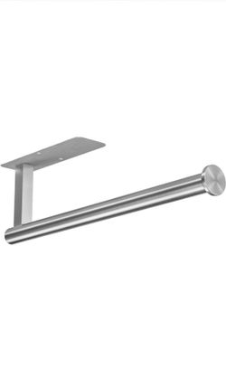 Stainless steel paper towel holder