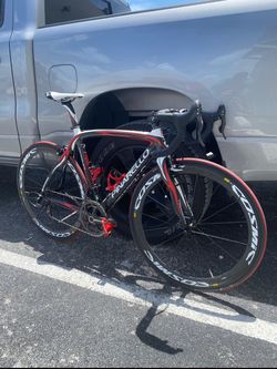 Pinarello Road Bike with Mavic Cosmic Wheels