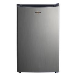 Whirlpool 4.3 cu foot Mini Fridge Stainless Steel 