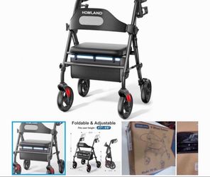 Brand new HOMLAND walker with seat