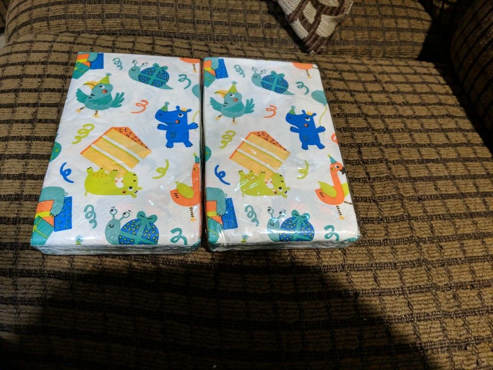 Birthday NAPKINS