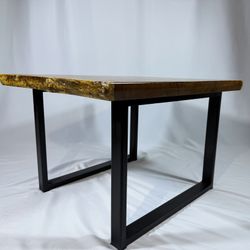 Mesquite Live Edge End Table
