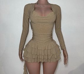 Gold Dress