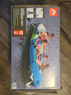 Balsa inflable para 4 personas