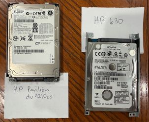 Vintage Laptop Parts Lot – 8GB DDR2 + 4GB DDR3 RAM + 320GB & 120GB Hard Drives