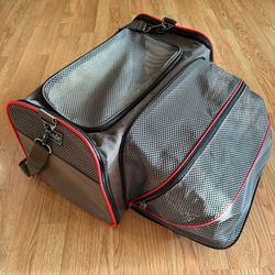 Pet soft-sided expandable carrier 