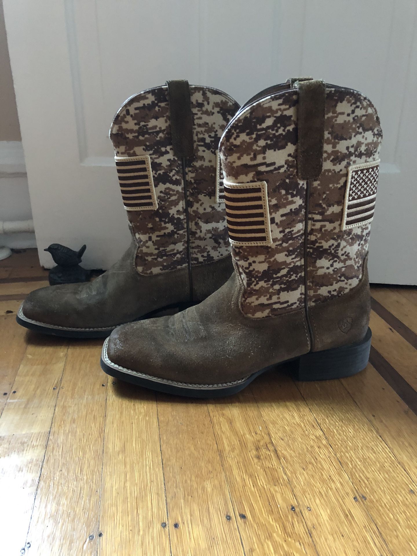 Ariat Men’s American Flag Camp Boots