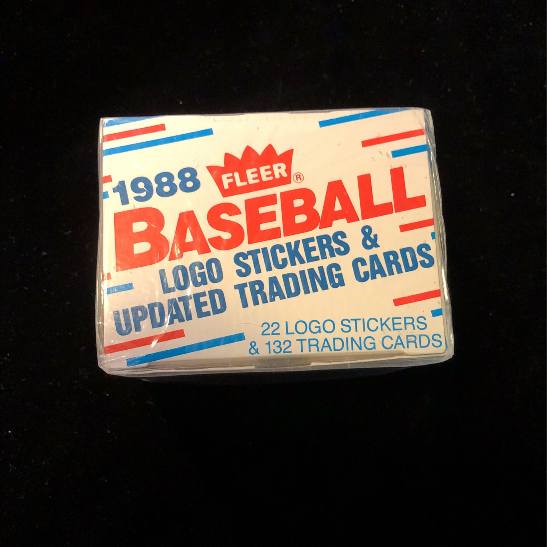 1988 Fleer Baseball Stickers And Updated Card Set Sealed