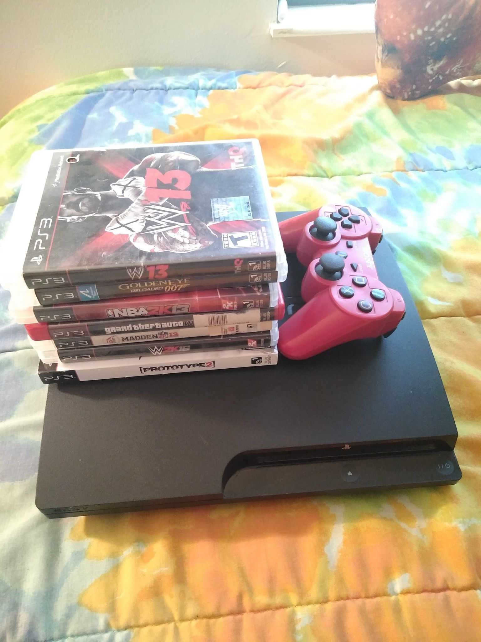PS3 w/ 7 Games & Controller