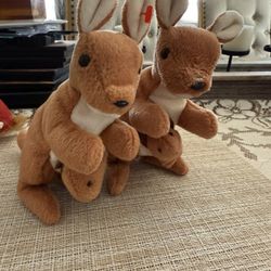 2 Ty Vintage 1996 “Pouch” Beanie Babies