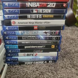 Video Games...PS2, Xbox 360, Wii And Xbox 1