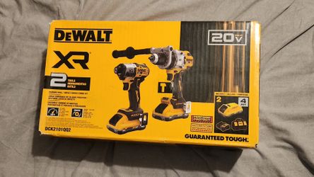 DeWALT 20V XR Drill/Impact Kit