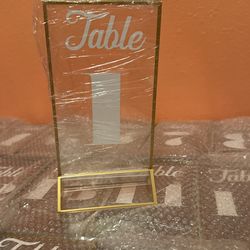 Table Number Setting Set Of 24 ($3.54 Ea) 