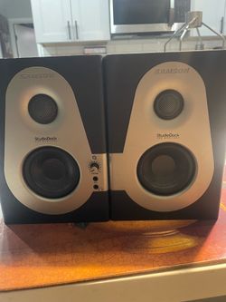 Samson monitors studio