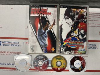 Sony PSP UMD Lot 6 KOF Orochi GTA Liberty City Daxter Battlefront II Soccer