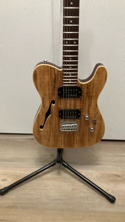 Tele style simi hollow guitar
