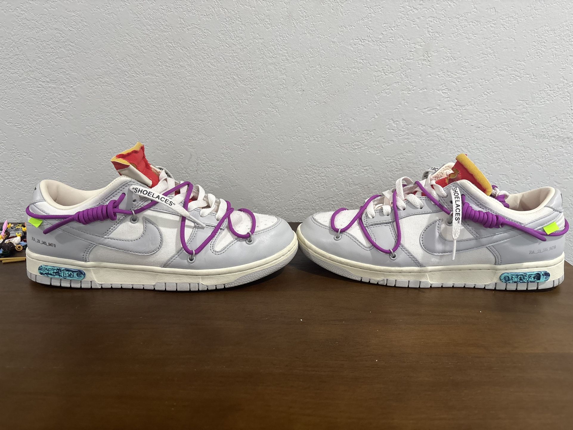 Nike Off-White Dunk Low Lot 45 of 50