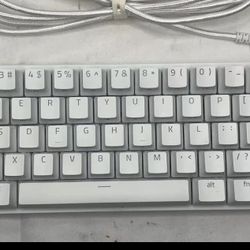 Huntsman Mini 60% Mercury White Wired Keyboard