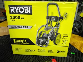 RYOBI 3000 PSI 1.1 GPM Electric Pressure Washer. Brand New