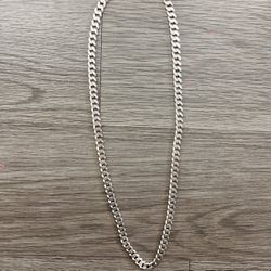  Curb Chain Sterling Silver  